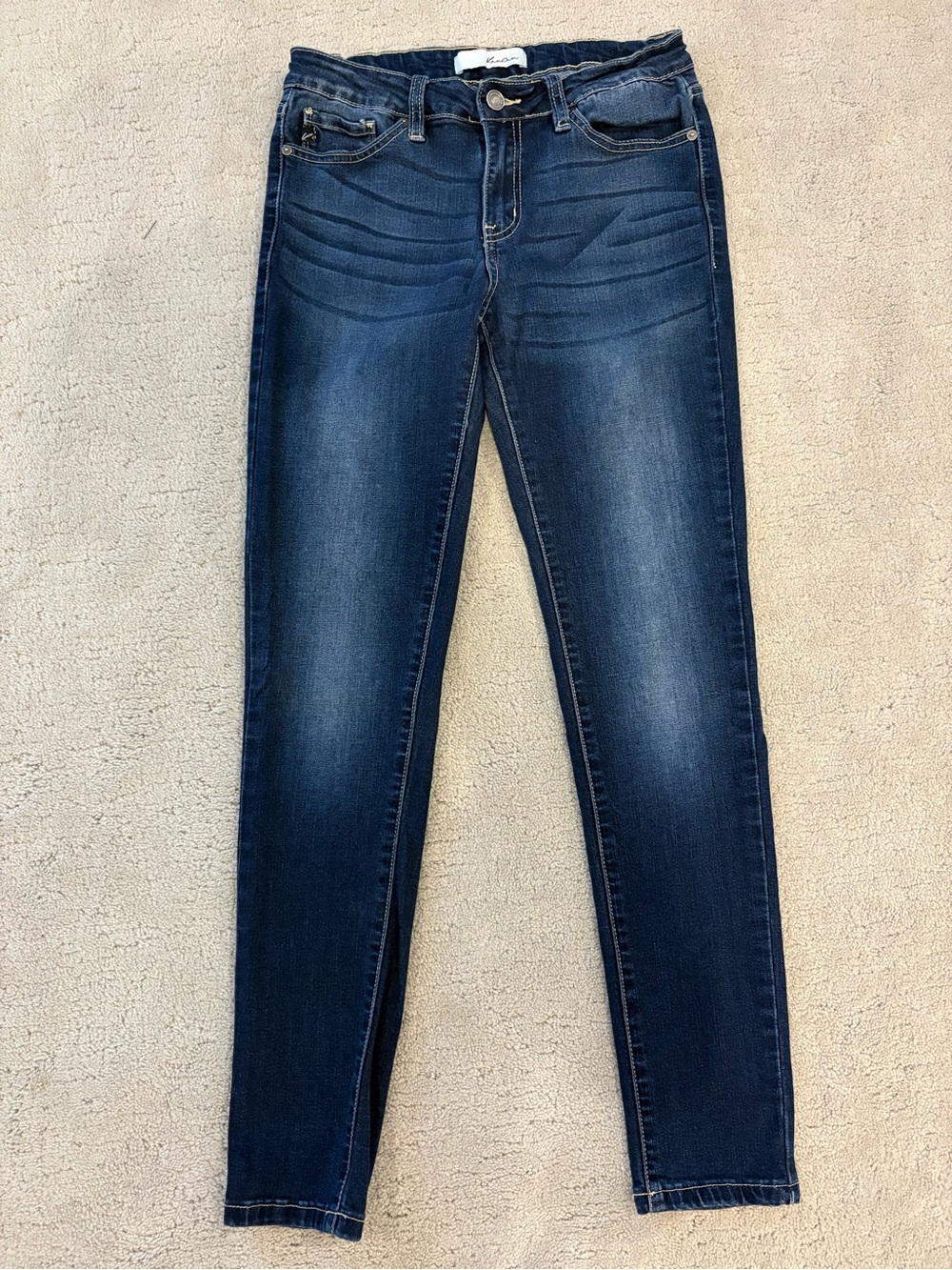 KanCan Blue Women’s Skinny Jeans Denim RN 144635 Size 7 / 27